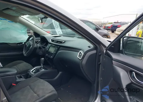 2016 Nissan Rogue Sv from USA, damaged, VIN KNMAT2MT5GP598891